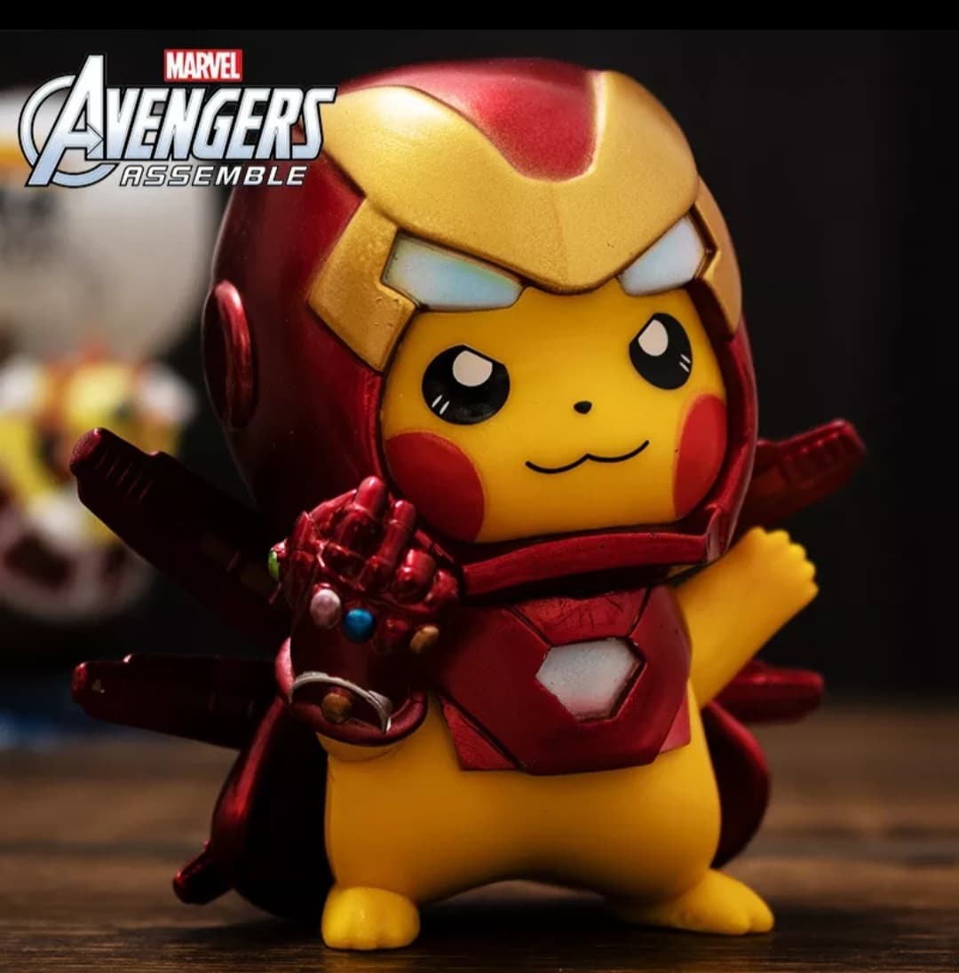 Figurine Pikachu Iron Man